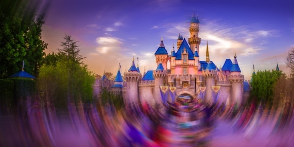 the Disneyland castle