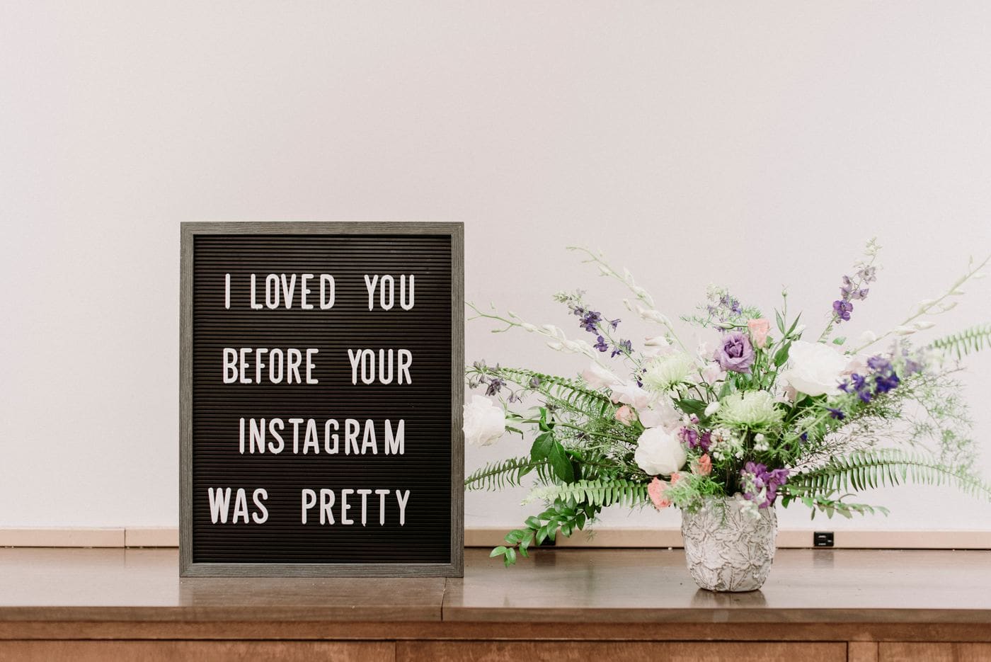 Follow people you love on Instagram, even before their content is pretty.