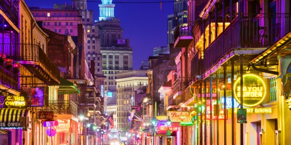 Bourbon Street, New Orleans